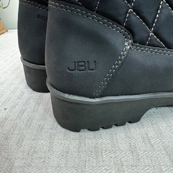 JBU Womens Waterproof Fargo 6M Winter Boots With Faux Fur Lining & Quilted Desig - Picture 6 of 9